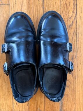 Dr Martens double monk strap shoe